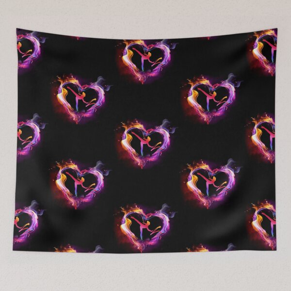 Item preview, Gymnastics Heart Love Art designed and sold by VannaShanha.