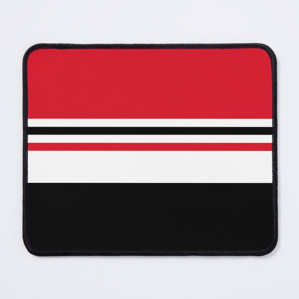 Item preview, Lana Abstract Red White Black Striped designed and sold by Wizzles Emporium.