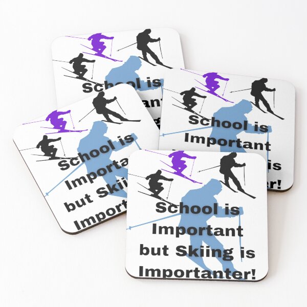 Item preview, School is important but skiing is importanter designed and sold by S-S16.