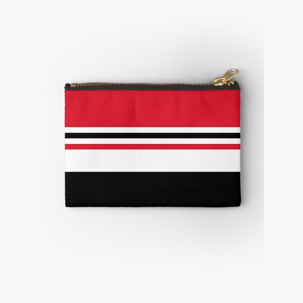 Item preview, Lana Abstract Red White Black Striped designed and sold by Wizzles Emporium.