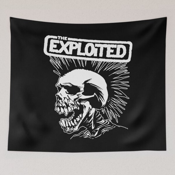 Item preview, The Exploited Skull Classic  designed and sold by JosephZindel.