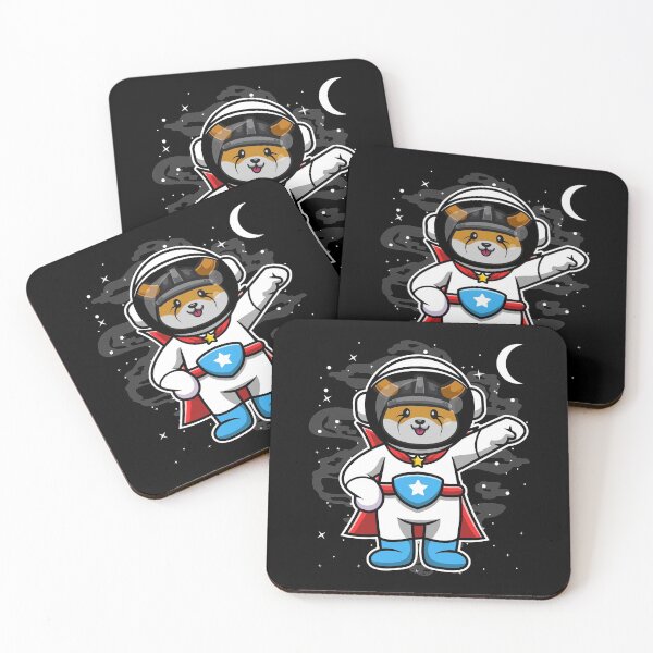 Item preview, Super Astronaut Floki Inu Coin To The Moon Crypto Token Cryptocurrency Blockchain Wallet HODL designed and sold by AdamRoberts90.