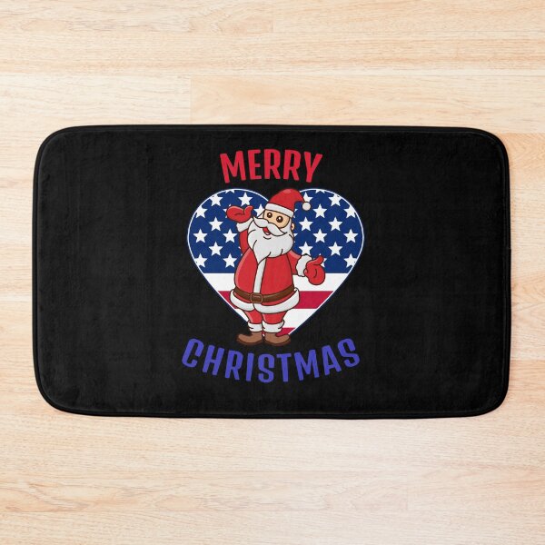 Item preview, Patriotic Christmas Santa clause flag xmas designed and sold by JustSaiyan1.