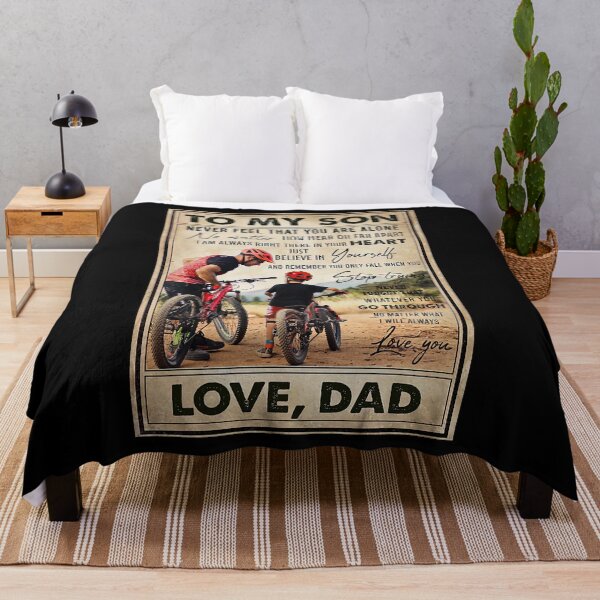 Item preview, To My Son Mountain Biking - To My Son Never Feel That You Are Alone - Mountain Biker Lovers  designed and sold by douglasNVD.