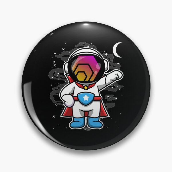 Item preview, Super Astronaut HEX Coin To The Moon Crypto Token Cryptocurrency Blockchain Wallet HODL designed and sold by AdamRoberts90.