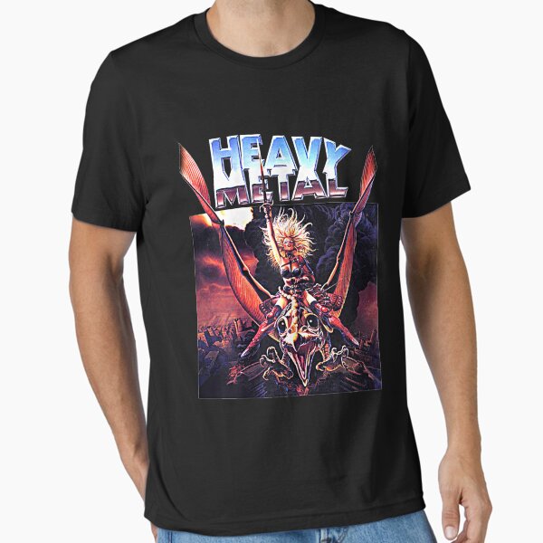 Item preview, Retro vintage Heavy-movie men women funny Metal-tshirt T-Shirt designed and sold by Ermestsher43.