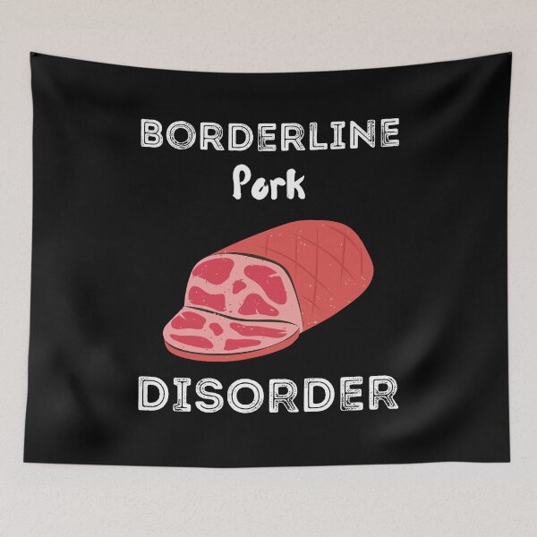 Item preview, Borderline Pork Disorder Shirt  designed and sold by zoonix.