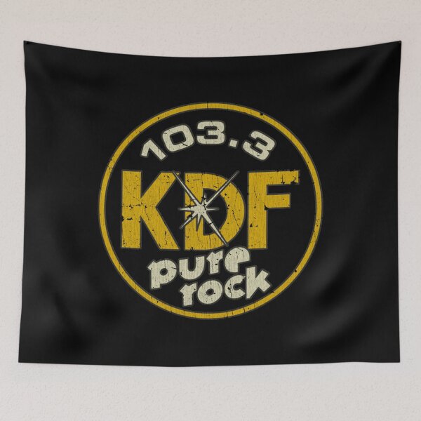 Item preview, Vintage Distressed 103.3 KDF Nashville | Pure Rock designed and sold by Janetde12.