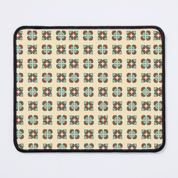 Item preview, Lora 1 Square on Cream Pattern designed and sold by MorningFlowerA.