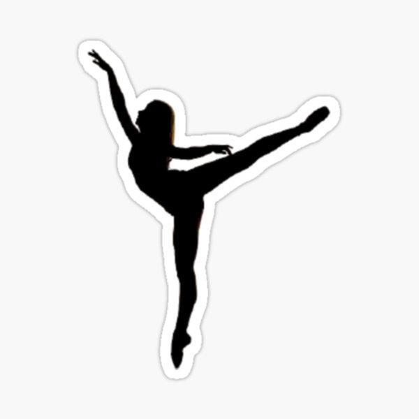 Item preview, Ballerina girl sticker  designed and sold by Vampire  Blood.