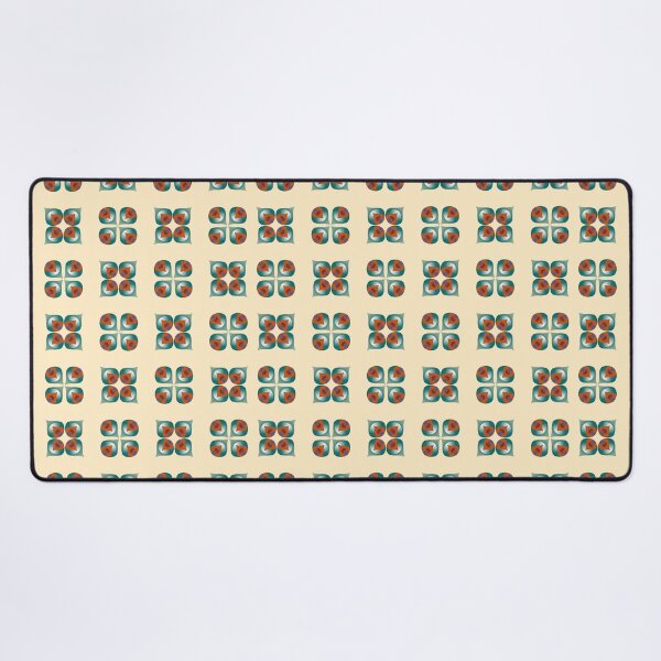 Item preview, Lora 1 Square on Cream Pattern designed and sold by MorningFlowerA.
