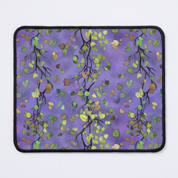 Item preview, Tree twigs, leaves, autumn pattern, painting. designed and sold by UVI-CA.