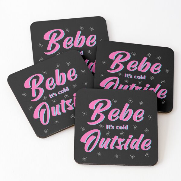 Item preview, Bebe it’s cold outside - funny Christmas and winter season design designed and sold by Tanuja  Sharma.