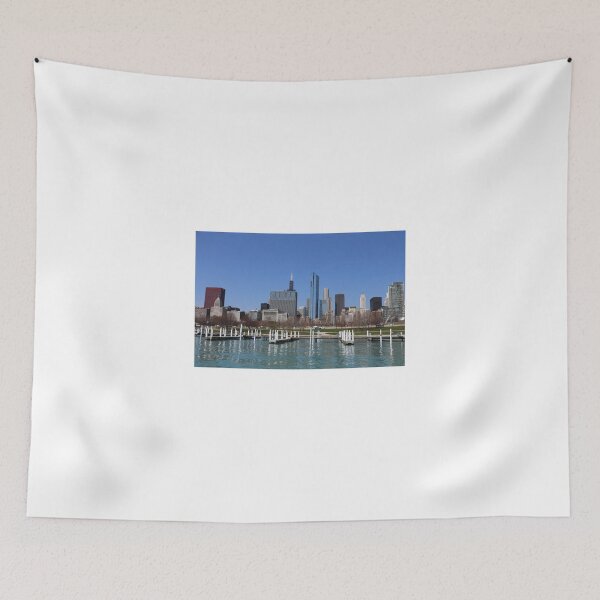 Item preview, Chicago lakefront in summer designed and sold by mvpaskvan.