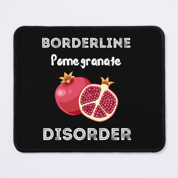 Item preview, Borderline Pomegranate Disorder Shirt designed and sold by zoonix.