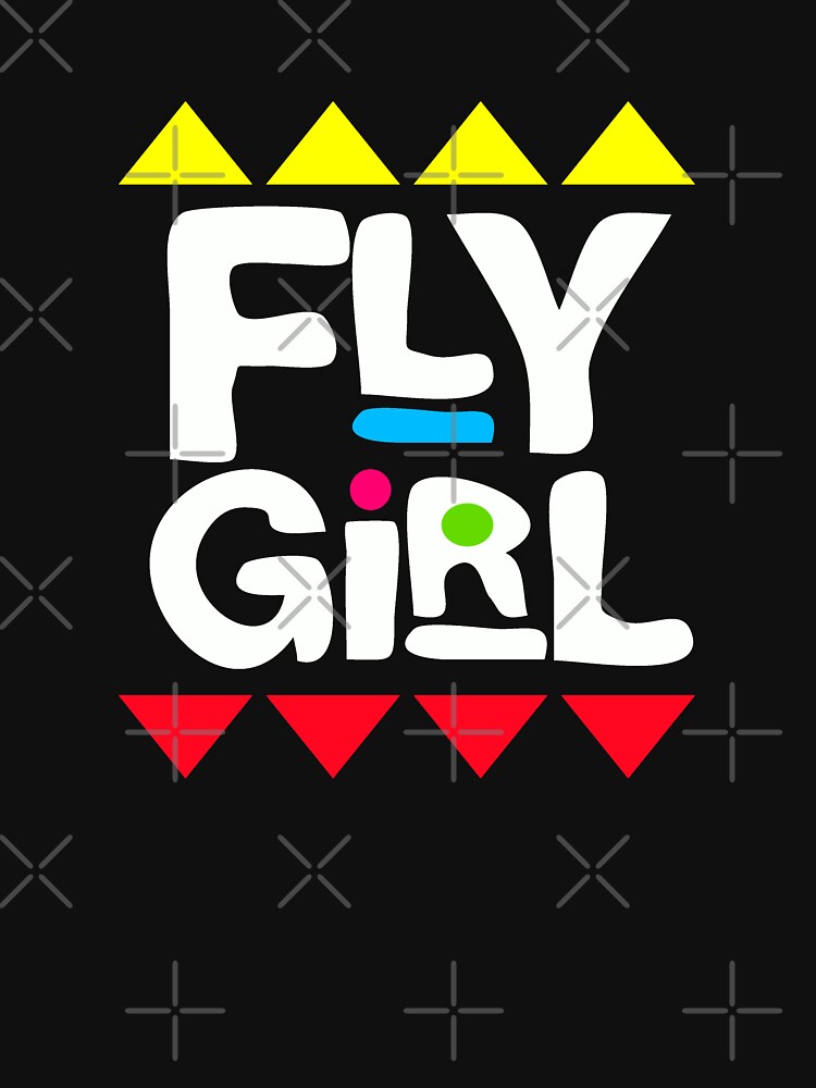 "Fly Girl/ Old School Hip Hop/ 90s Rap / Black History Month" Tshirt