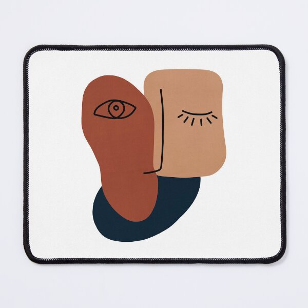 Item preview, Abstract Shapes with Face designed and sold by MDRNHOME.