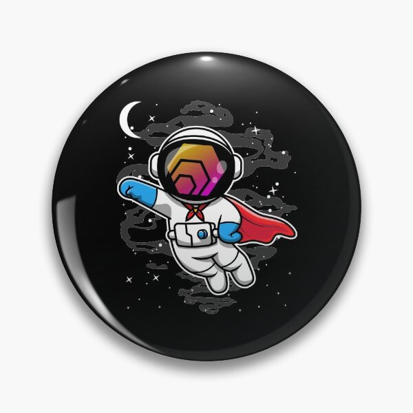 Item preview, Super Astronaut HEX Coin To The Moon Crypto Token Cryptocurrency Blockchain Wallet HODL designed and sold by AdamRoberts90.