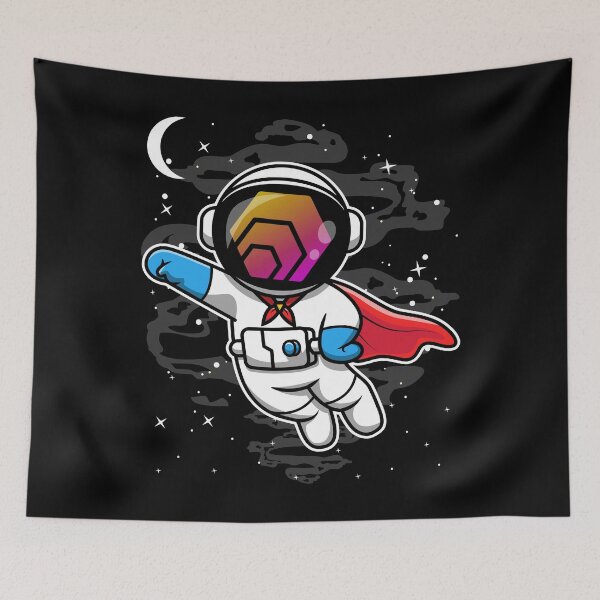 Item preview, Super Astronaut HEX Coin To The Moon Crypto Token Cryptocurrency Blockchain Wallet HODL designed and sold by AdamRoberts90.