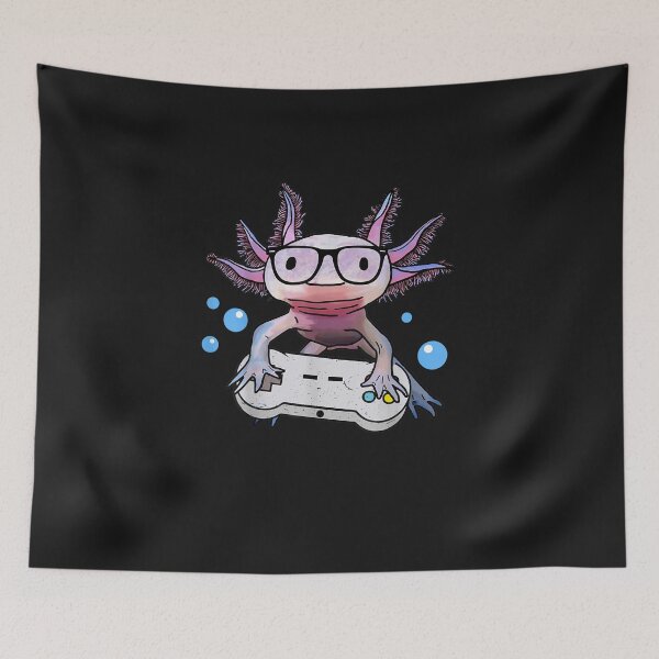 Item preview, Gamesolotl Axolotl Video Gamer Kawaii Pastel Goth Cute Anime T-Shirt designed and sold by shop   luisant.