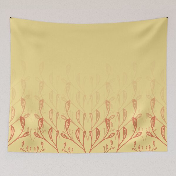 Item preview, Popcorn & Coral Rose Fading Leaves designed and sold by Kettukas.
