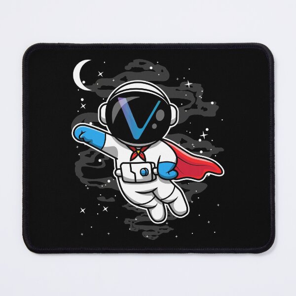 Item preview, Super Astronaut Vechain VET Coin To The Moon Crypto Token Cryptocurrency Blockchain Wallet HODL designed and sold by AdamRoberts90.