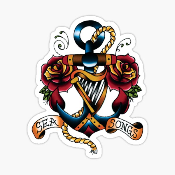Item preview, anchor tattoos designed and sold by AndyArtic.
