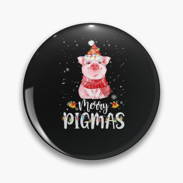 Item preview, Cute Pig Lovers Animal Christmas Merry Pigmas Funny Holiday Premium T-Shirt designed and sold by shop   luisant.