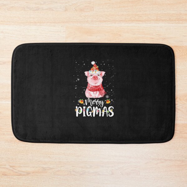 Item preview, Cute Pig Lovers Animal Christmas Merry Pigmas Funny Holiday Premium T-Shirt designed and sold by shop   luisant.