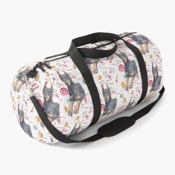 Item preview, happy birthday Dobermann designed and sold by AnnaAndVibes.