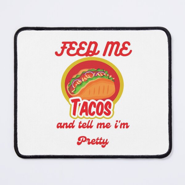 Item preview, Pretty tacos illustration, tacos Mexican food lovers designed and sold by Amirebdesign.