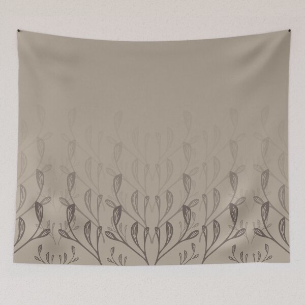 Item preview, Humus & Coffee Quartz Fading Leaves designed and sold by Kettukas.