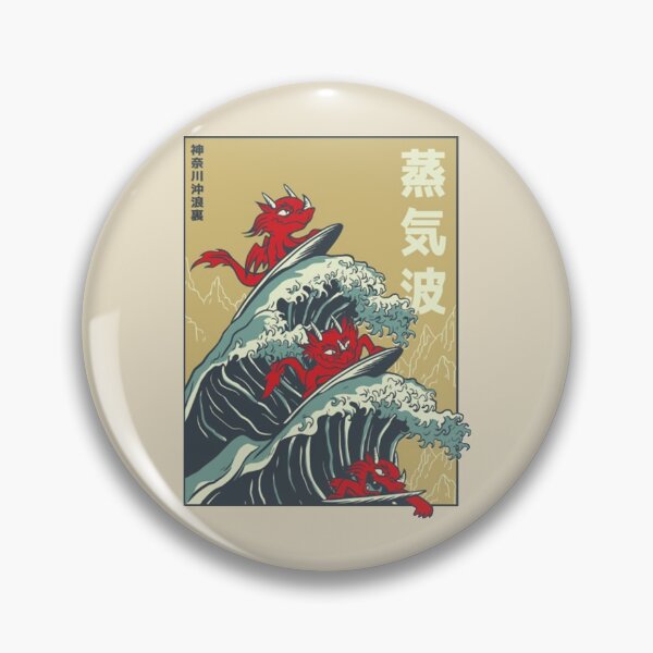 Item preview, Surfing Dragon s off K anagawa designed and sold by Janetde12.