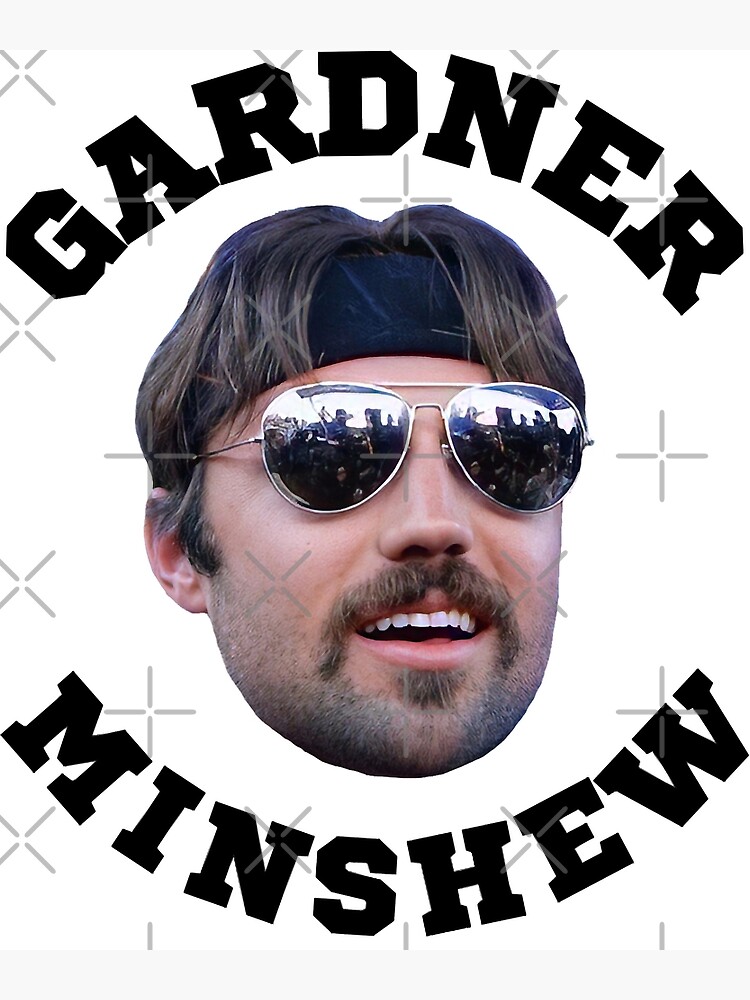 "Vintage Gardner Minshew Graphic Style Team" Poster for Sale by