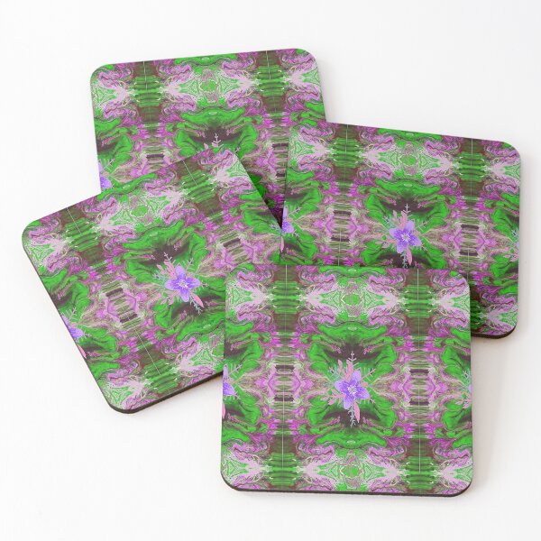 Item preview, Ethnic Abstract Design with Flower,2, trippy graphic psychedelic arte abstracto designed and sold by Adri Barnard.