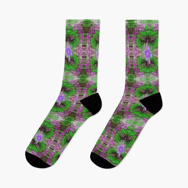 Item preview, Ethnic Abstract Design with Flower,2, trippy graphic psychedelic arte abstracto designed and sold by Adri Barnard.