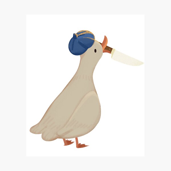 Knife Duck Meme Photographic Prints for Sale | Redbubble Knife Duck Meme Photographic Prints for Sale | Redbubble