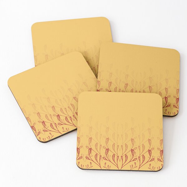 Item preview, Daffodil & Poinciana Fading Leaves designed and sold by Kettukas.