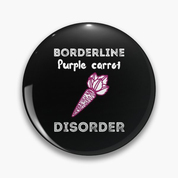 Item preview, Borderline Purple carrot  Disorder Shirt  designed and sold by zoonix.