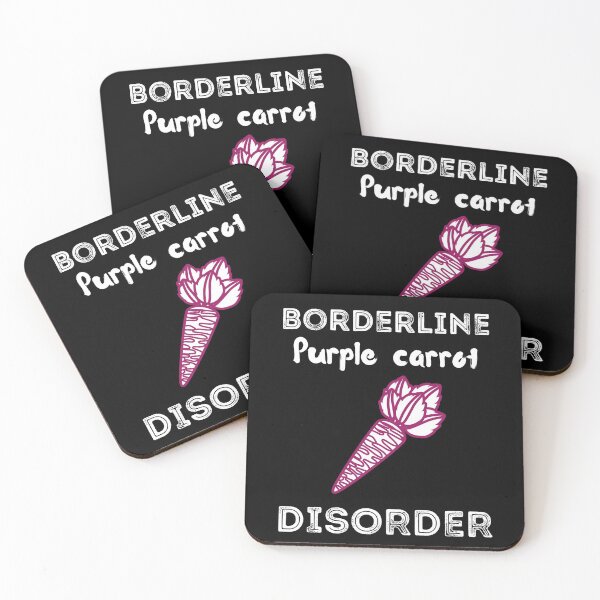 Item preview, Borderline Purple carrot  Disorder Shirt  designed and sold by zoonix.