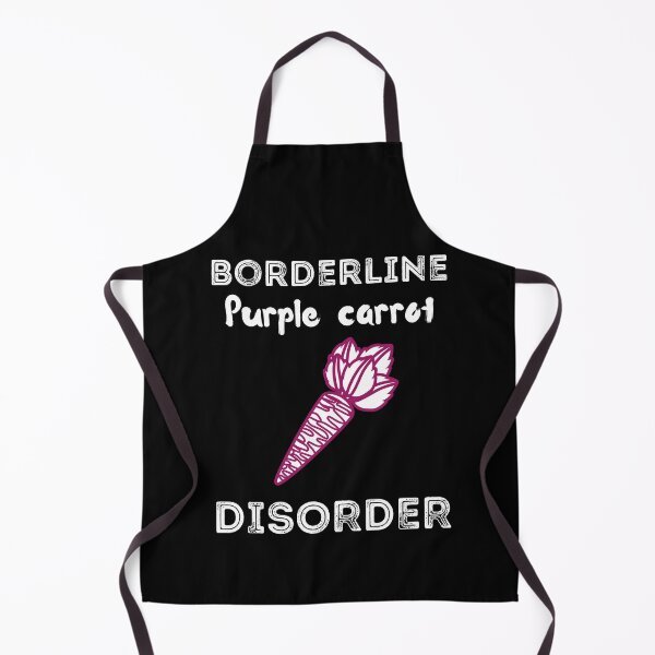 Item preview, Borderline Purple carrot  Disorder Shirt  designed and sold by zoonix.