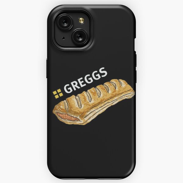 Greggs Logo with Sausage Roll