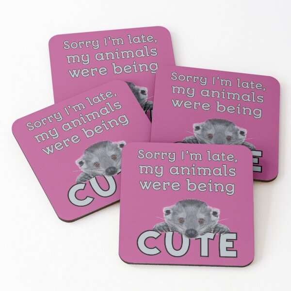 Item preview, Sorry I'm late - Binturong designed and sold by GeoCreate.