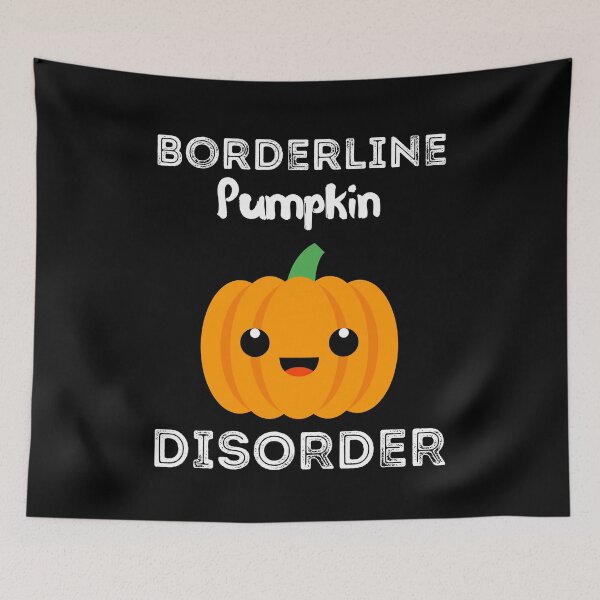 Item preview, Camisa Borderline Pumpkin Disorder designed and sold by zoonix.