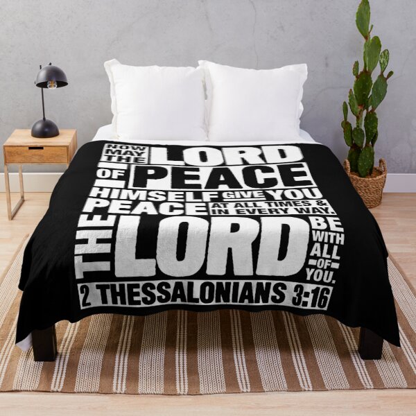 Item preview, 2 Thessalonians 3:16 Lord of Peace designed and sold by plushism.