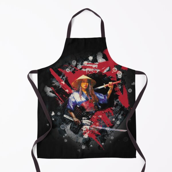 Item preview, Red Samurai Girl designed and sold by highdegreepro.