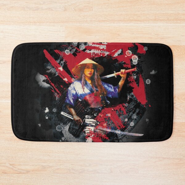Item preview, Red Samurai Girl designed and sold by highdegreepro.