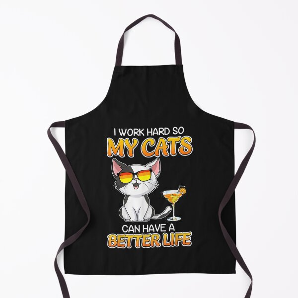 Item preview, I Work Hard So My Cat Can Have A Better Life Tshirt T-Shirt designed and sold by shop luisant.