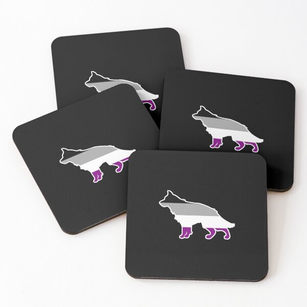 Item preview,  Asexual Shepherd Dog Gift Idea, Non-Sexual, Genderless, Asexuality Pride, ACE designed and sold by LusterCraft.