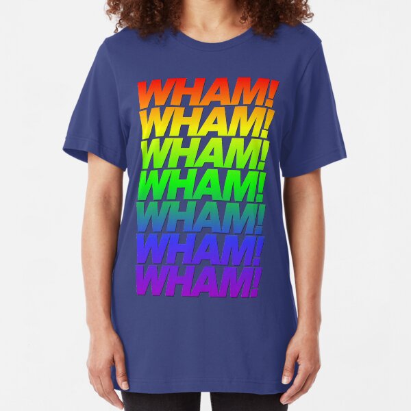 Wham Wham Rainbow Slim Fit T-Shirt